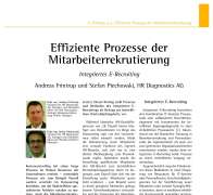 Effiziente Prozesse der Mitarbeiterrekrutierung