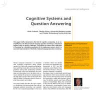 Kognitive Systeme und Fragenbeantwortungssystem