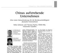 Chinas aufstrebende Unternehmen