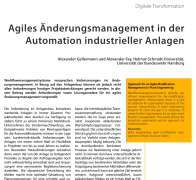 Agiles Änderungsmanagement in der Automation industrieller Anlagen