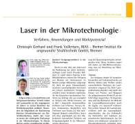 Laser in der Mikrotechnologie