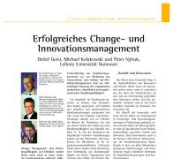 Erfolgreiches Change- und Innovationsmanagement