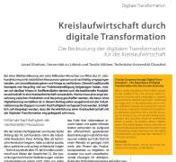 Kreislaufwirtschaft durch digitale Transformation