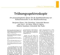Trübungsspektroskopie