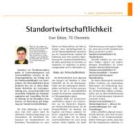 Standortwirtschaftlichkeit