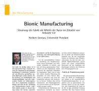 Bionic Manufacturing