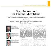 Open Innovation im Pharma-Mittelstand