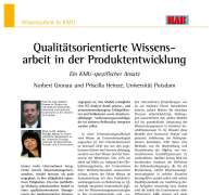 Qualitätsorientierte Wissensarbeit in der Produktentwicklung