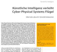 Künstliche Intelligenz verleiht Cyber-Physical Systems Flügel