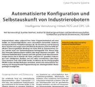 Automatisierte Konfiguration und Selbstauskunft von Industrierobotern