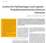 Institut für Fabrikanlagen und Logistik 