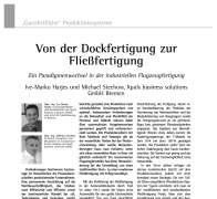 From Dock to Flow Line Production