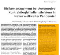 Risikomanagement im Automobilsektor