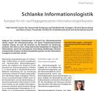 Schlanke Informationslogistik