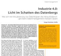 Industry 4.0 – How to Resolve the Data Growth Problem
