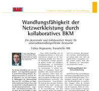 Wandlungsfähigkeit der Netzwerkleistung durch kollaboratives BKM