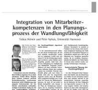 Planungsprozess der Wandlungsfähigkeit