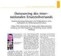 Outsourcing Spare Part Distribution Activities