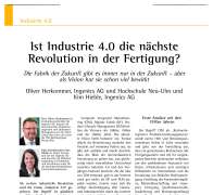 Ist Industrie 4.0 die nächste Revolution in der Fertigung?