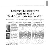 Life Cycle Oriented Design of Lean Production Systems