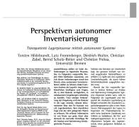 Perspektiven autonomer Inventarisierung
