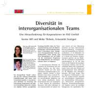 Diversität in interorganisationalen Teams