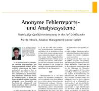 Sustainable Quality Improvement in Aviation