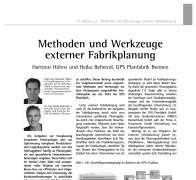 Methods and Tools of Industrial Planning Services