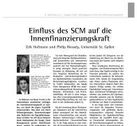 Einfluss des SCM auf die Innenfinanzierungskraft
