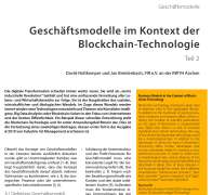 Geschäftsmodelle im Kontext der Blockchain-Technologie