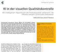 KI in der visuellen Qualitätskontrolle
