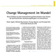 Change Management im Wandel