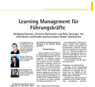 Learning Management für Führungskräfte