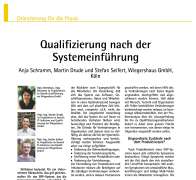 Qualifizierung nach der Systemeinführung