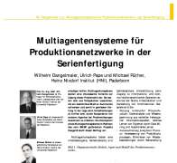 Multiagentensysteme für Produktionsnetzwerke in der Serienfertigung