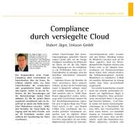 Compliance through a Sealed Cloud