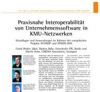 Praxisnahe Interoperabilität von Unternehmenssoftware in KMU-Netzwerken