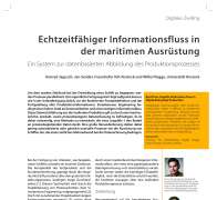 Echtzeitfähiger Informationsfluss in der maritimen Ausrüstung