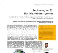 Technologien für flexible Robotersysteme