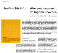 Institut für Informationsmanagement im Ingenieurwesen