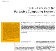 TECO – Lehrstuhl für Pervasive Computing Systems