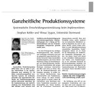 Ganzheitliche Produktionssysteme