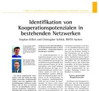 Identifikation von Kooperationspotenzialen in bestehenden Netzwerken