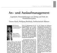 Ramp-Up and Phase-Out-Management
