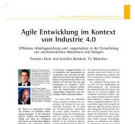Agile Entwicklung im Kontext von Industrie 4.0