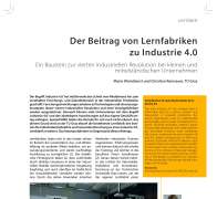 Contribution of Learning Factories to Industry 4.0