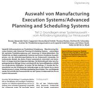Auswahl von MES/Advanced Planning and Scheduling Systems
