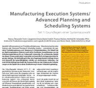 Manufacturing Execution Systems/Advanced Planning andScheduling Systems