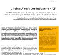 „Keine Angst vor Industrie 4.0!“