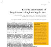 External Stakeholders in the Requirements-Engineering Process